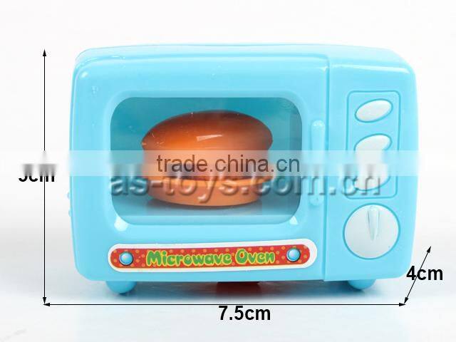 Newest &Hot product plastic mini kitchen wind up microwave oven toys