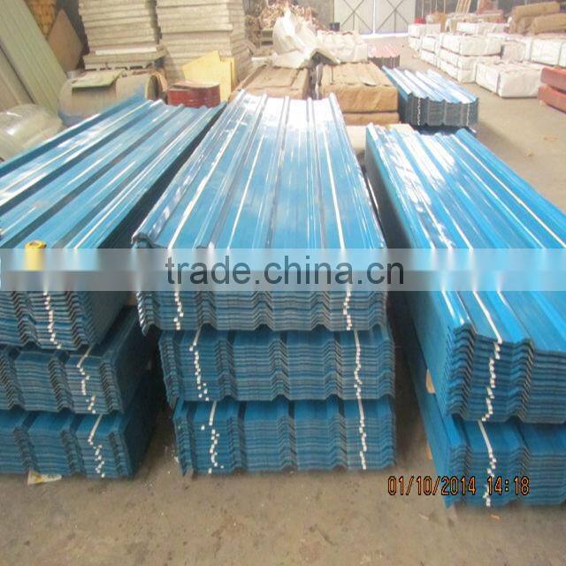 corrugated shee/weight of galvanized corrugated iron sheet/long span color coated corrugated roofing sheet