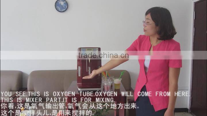 eco-friendly oxygen cocktail mixer