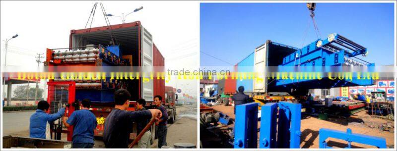 steel shutter door and window frame making machine