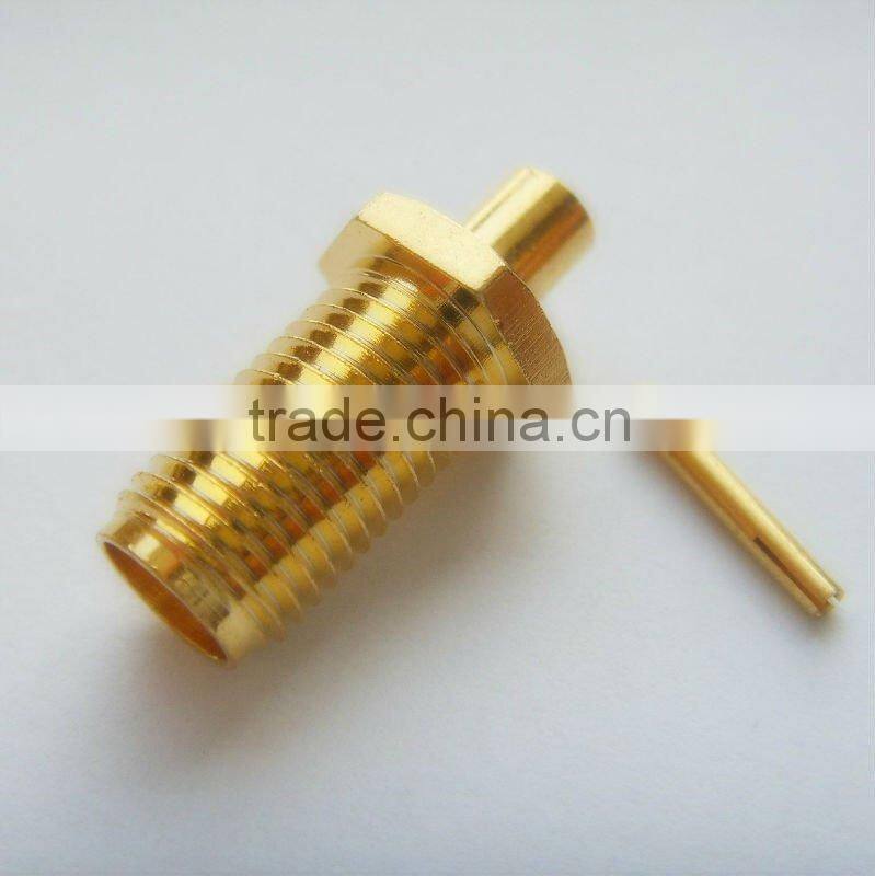 square chassis panel mounting SMA connector jack SMA-29