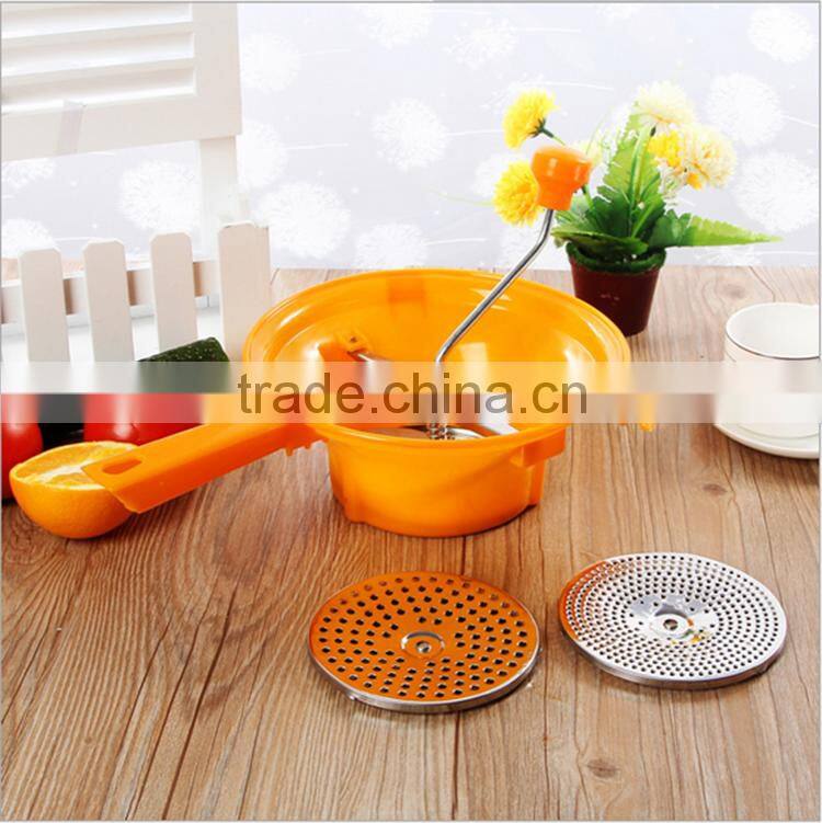 Kitchen vegetable rotary grater as seen on TV