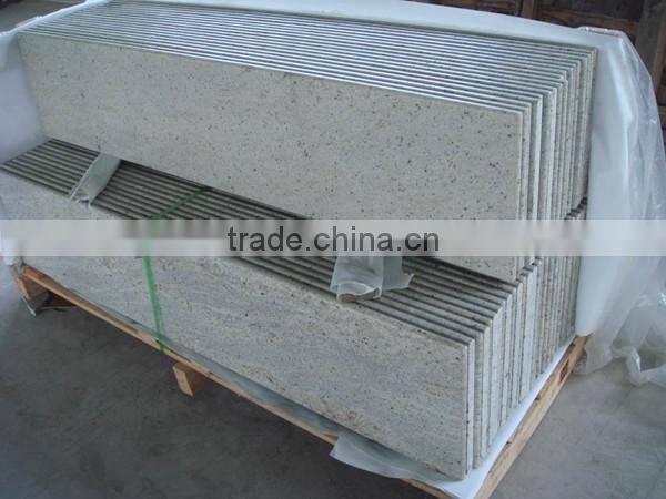 Chinese Natural Polished White Granite Stair
