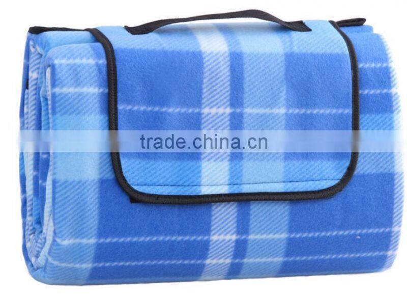 Promotional 160gsm Single Fleece +PEVA Mat for Camping