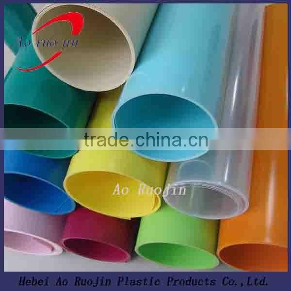 2016 high quality pp clear plastic hard packaging pp board