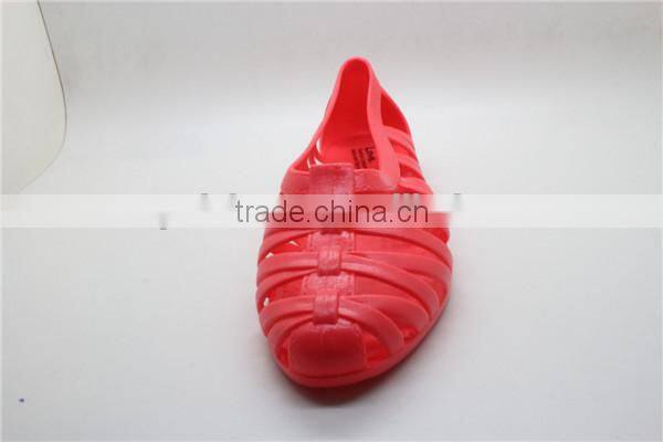 Top trendy sweet girls jelly slippers concise style pvc flops hot flat jelly shoes sandals designer 2015 pvc beach sandals