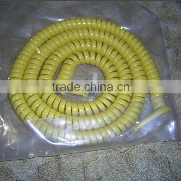 28AWG 7x0.12mm pure copper stranded pp core long telephone extension cable From Shenzhen Factory