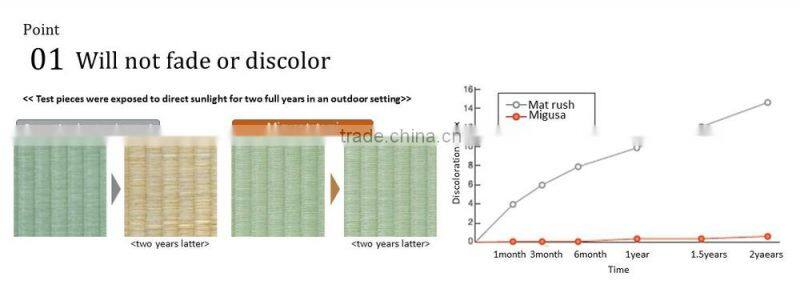 Stylish and Fading-resistant tatami mat for interior , custom order available