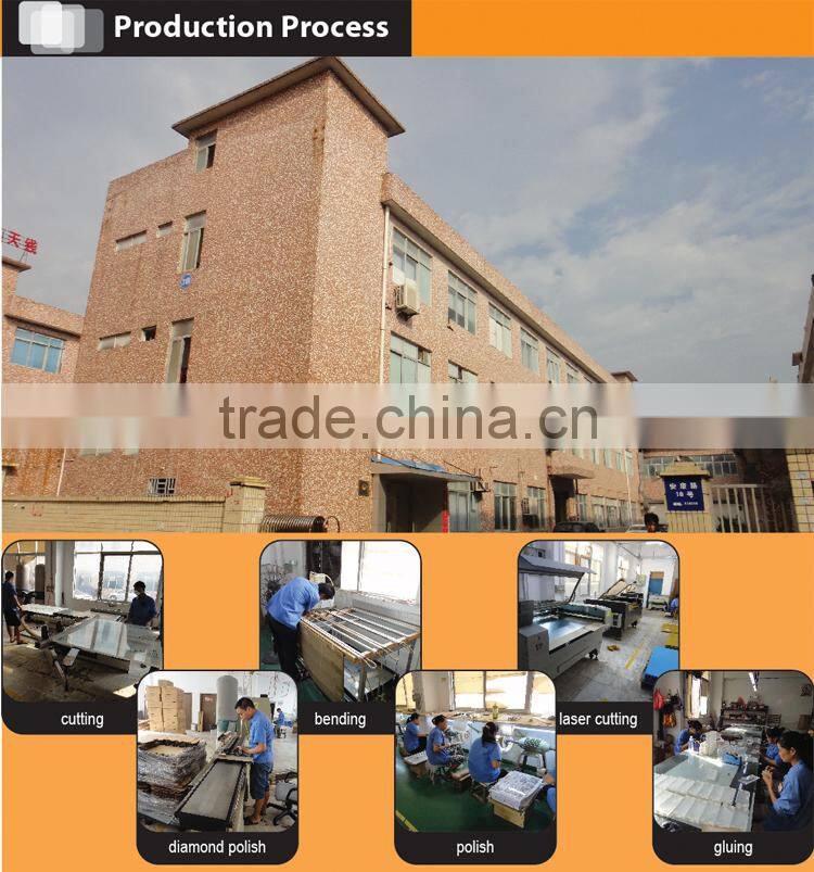 countertop clear acrylic block Phone Watch display stand watch holder