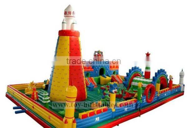 Discount commercial inflatable outdoor playground equipment