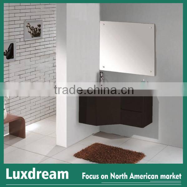 Luxdream Bathroom Design Modern Curved Bathroom Vanity