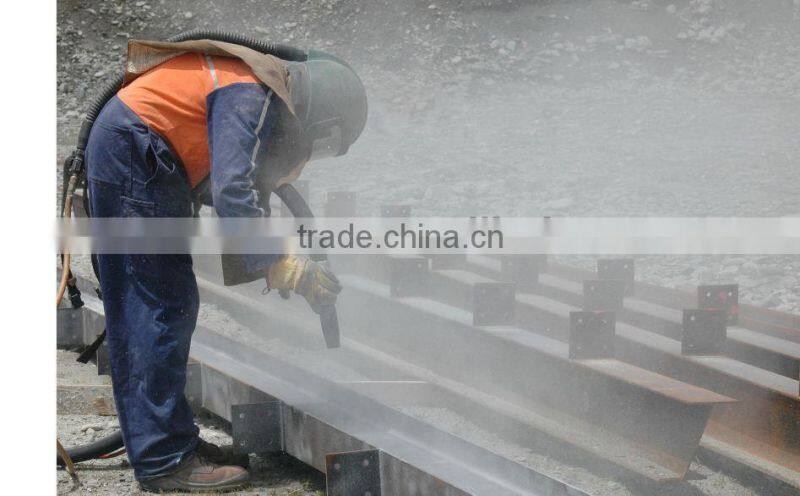Sharp edges Average Bulk 2.4 red garnet sand for rubber sandblasting