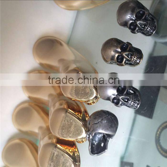 skull head souvenir skull decorations mass production die casting and plating one stop