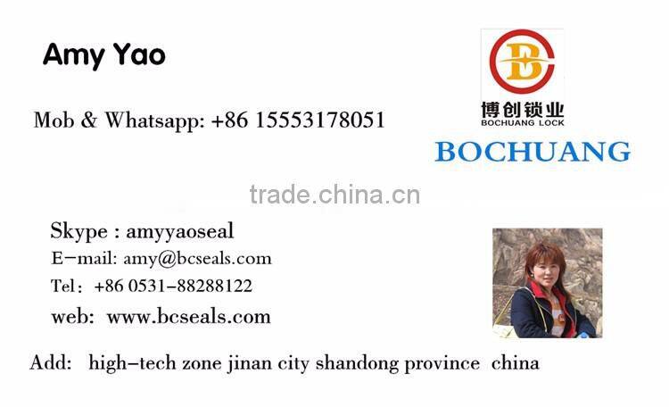 Hot Selling attractive style metallic strap seals 2016