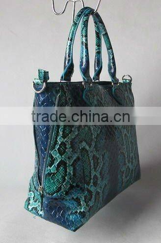 New Snake style PU handbags fashion
