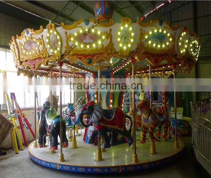 Classical Amusement Park Rides Fairground Rides Carousel for Sale