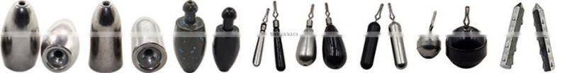 pure tungsten Fishing Sinker ,bullet sinker