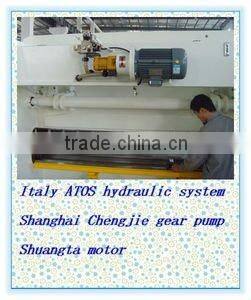 QCIIY-8*3200 hydraulic cnc guillotine shearing machine