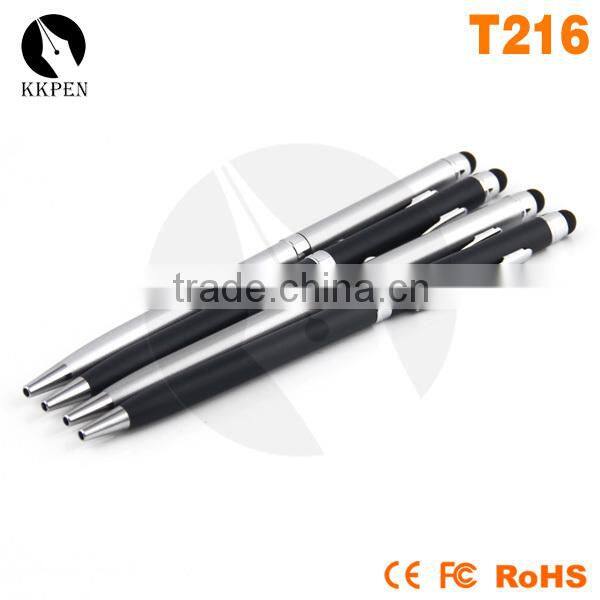 Jiangxin Alibaba china aluminium pen touch pen promotional ball pen