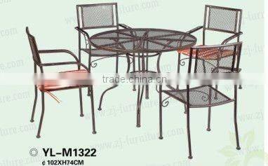 2012 new style metal garden mesh funiture