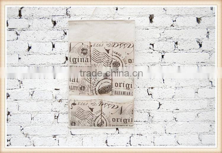 Letter style storage bag toiletry hanging bag