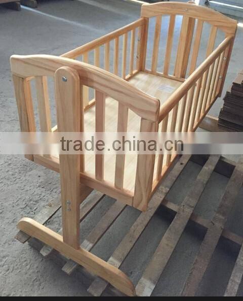 Baby swing cribs in white