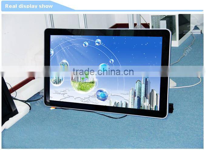 HD supermarket wall mounted 42 inch digital video frame for loop advertisement video and pictures