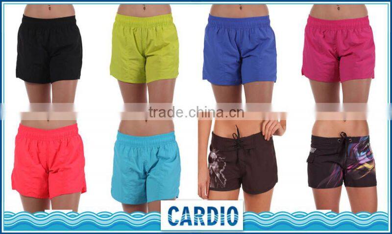 Mystery Pink girls stretch wavefarer stone boardshorts