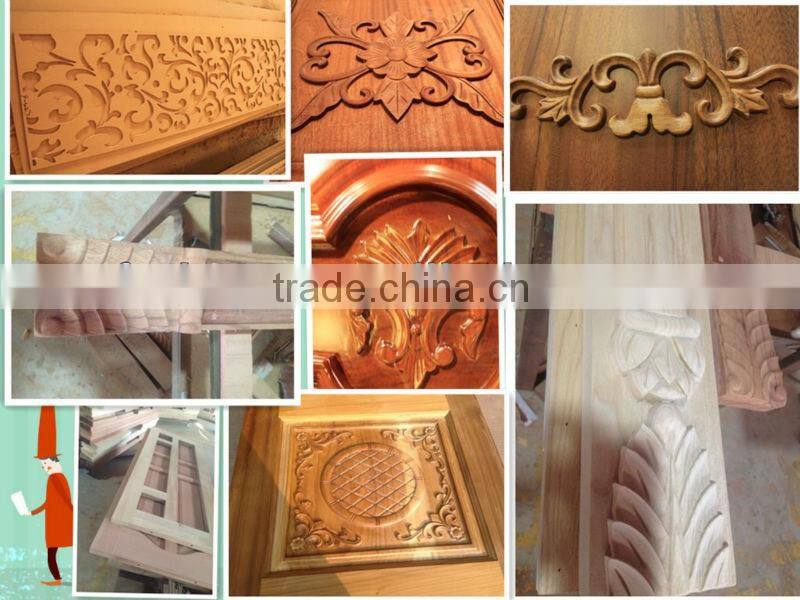 red oak veneer solid wood door with finished veneer