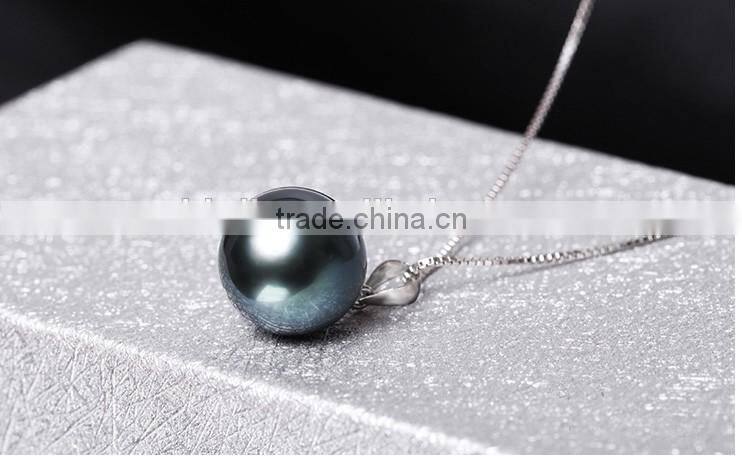 China Factory Newest Design 18K Tahitian Black Pearl Jewelry