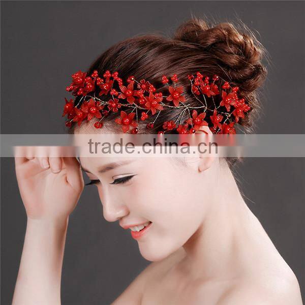 MYLOVE china bridal hair accessory Flower Crystal Hair Pin Hair Clips MLF126