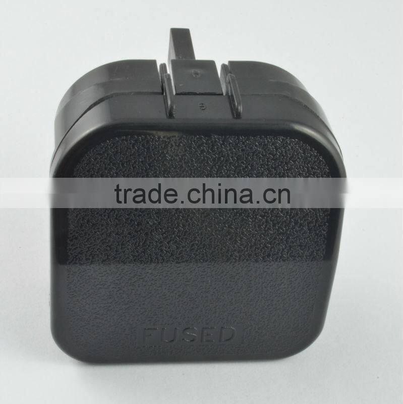 New product China alibaba wholesales,Euro to UK BS1363 converter plug with FUSE 13A ,ac plug adapter male to male