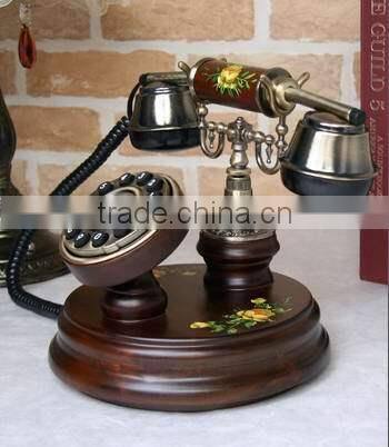 Retro Vintage Telephone cheap antique wooden telephone