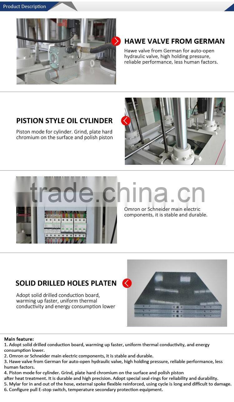 120ton 3200x1300mm 3 layers laminating hot press