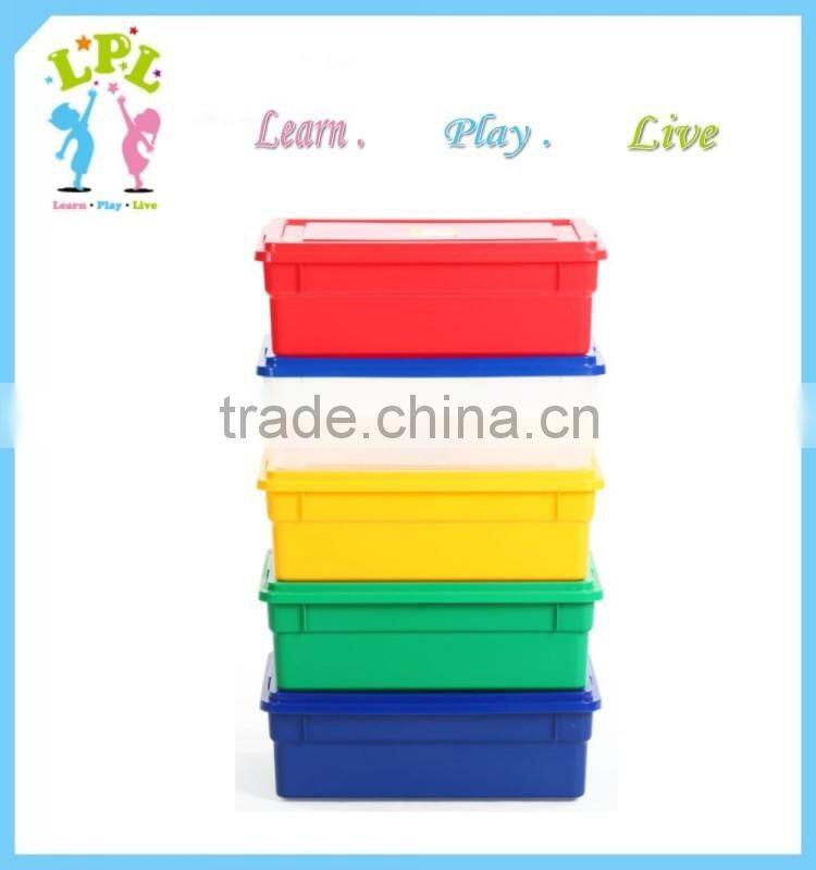 High quality round edge design plastic box gifts toys sundries storage box