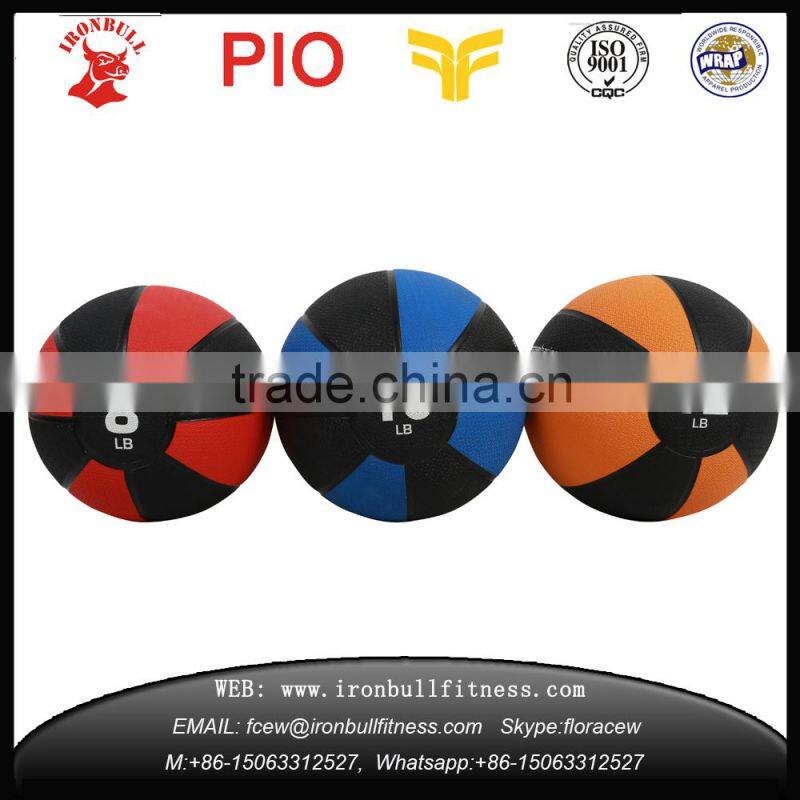 Colorful Durable Rubber Gym Medicine Ball