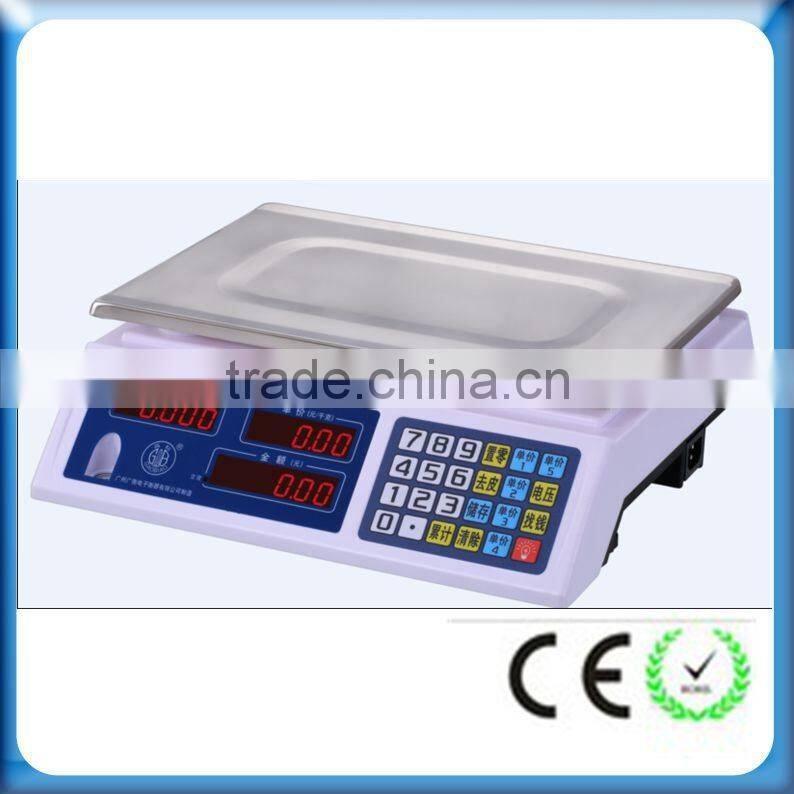 30KG Electronic Weighing Computing Price Scale /weighing balance with 30kg