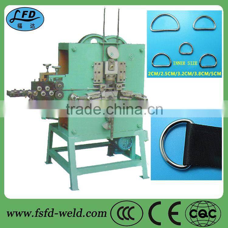 D shaped buckle bending machine cheap Metal d ring belt buckle machine