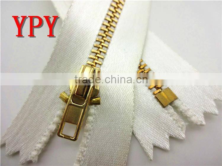 3# satin zipper with good quality