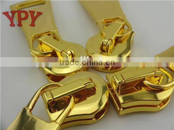 High Quality 15# Customized Gold Metal Zipper Slider
