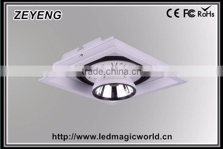 Modern kitchen design square led cob ceiling down light / 20w cob led downlight / Led downlight kits uk