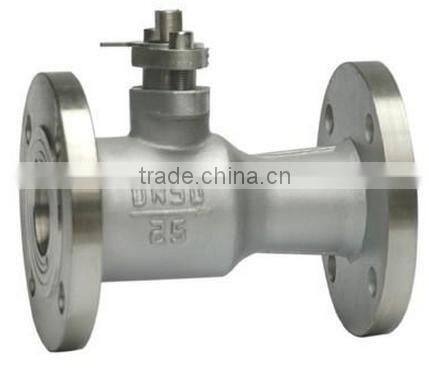 high pressure carbon steel flange type integrated floating ball valve