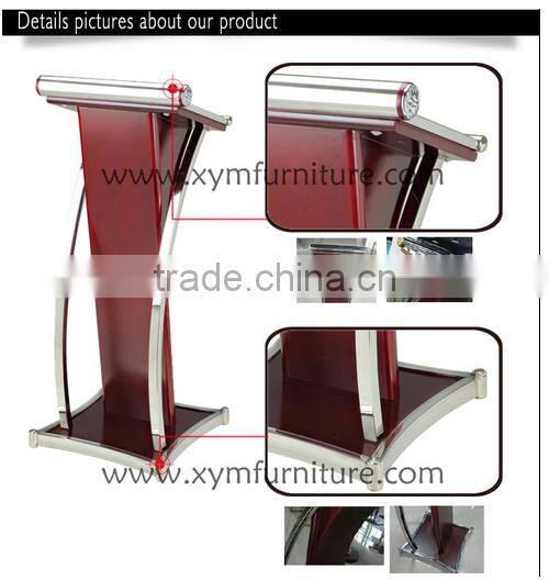 reasonable price church/hotel lecture wooden rostrum