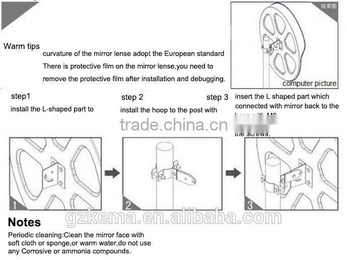 Outdoor driveway mirror for sale