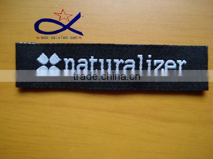 custom neoprene bag woven label