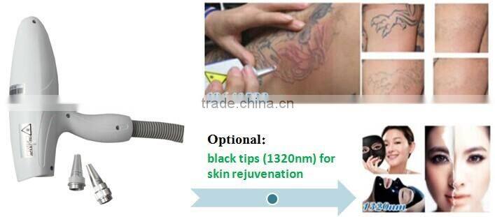 OEM IPL shr hair removal machine Q switched nd yag laser tattoo removal machine