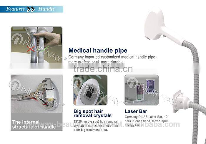 2014 new design price 755nm alexandrite laser hair removal machine