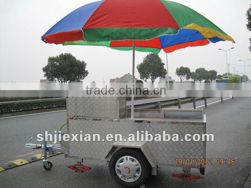 JX-HS200A CE & ISO Approval Practical Outdoor Mobile hot dog Vending Van