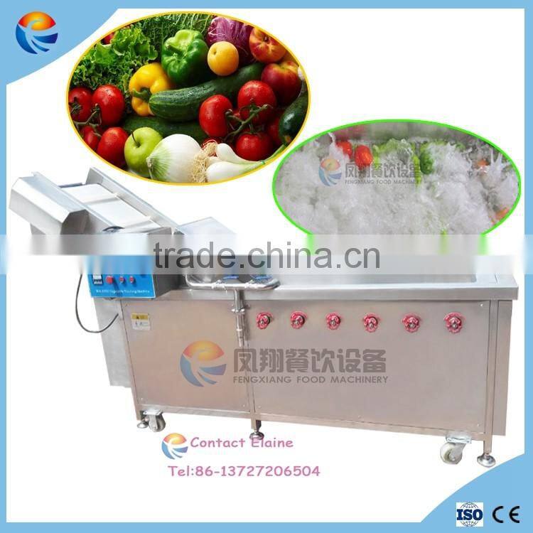 Chinese Indrustrial Stainless Steel High Pressure Ozone Vegetable and Fruit Washer