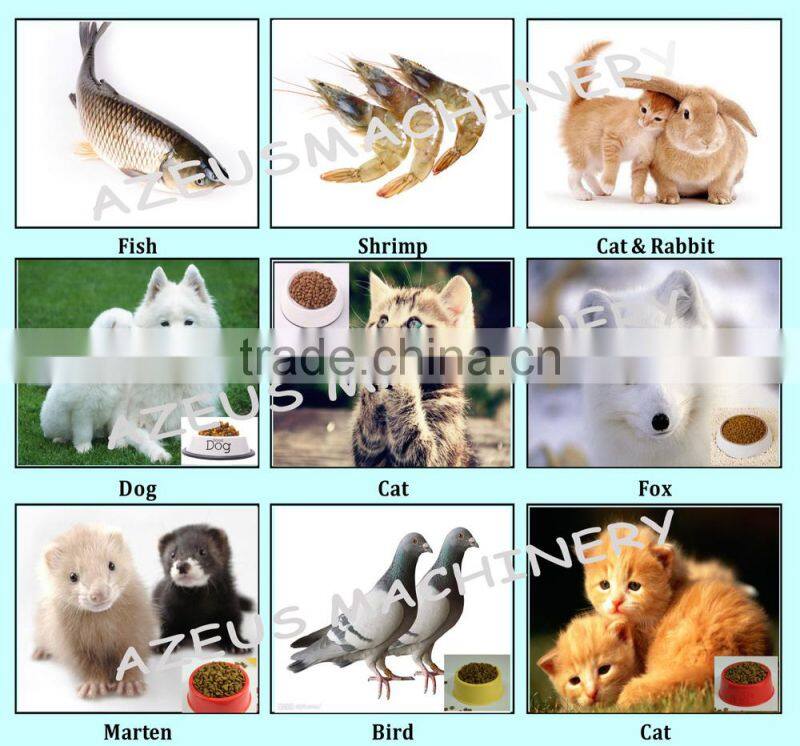 Full automatic animal/floating fish feed pellet machine for sale